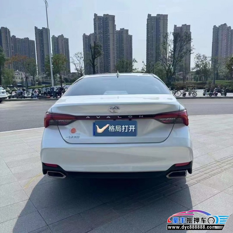 23年丰田亚洲龙轿车抵押车出售