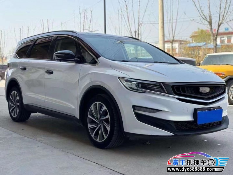 19年吉利嘉际轿车抵押车出售