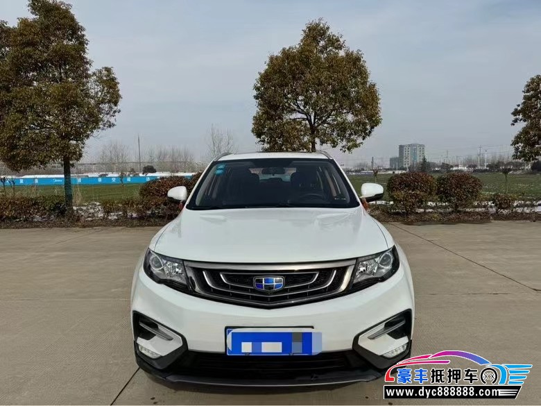 18年吉利博越SUV抵押车出售