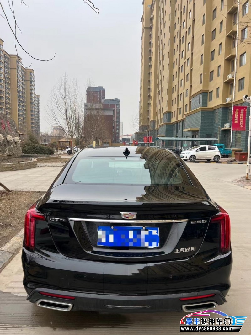 23年凯迪拉克CT5轿车抵押车出售