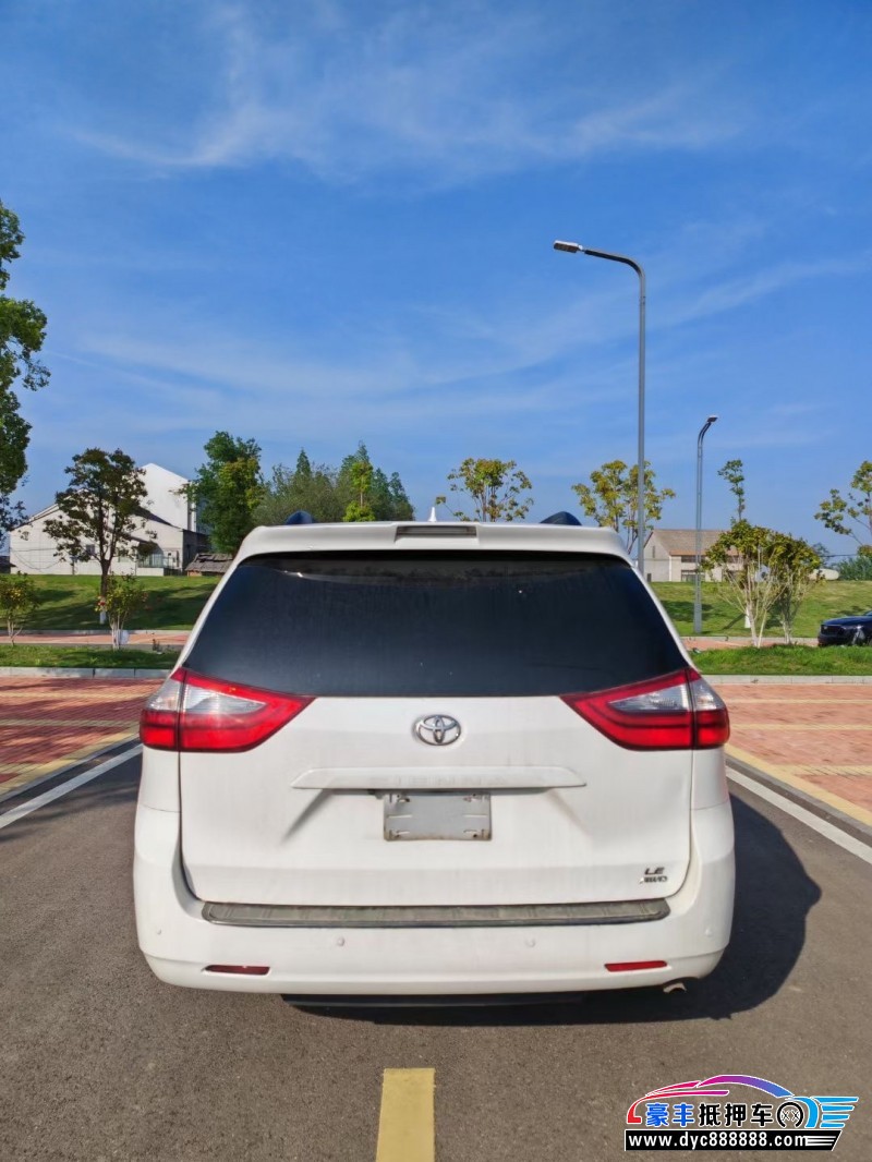 20年丰田塞纳MPV抵押车出售