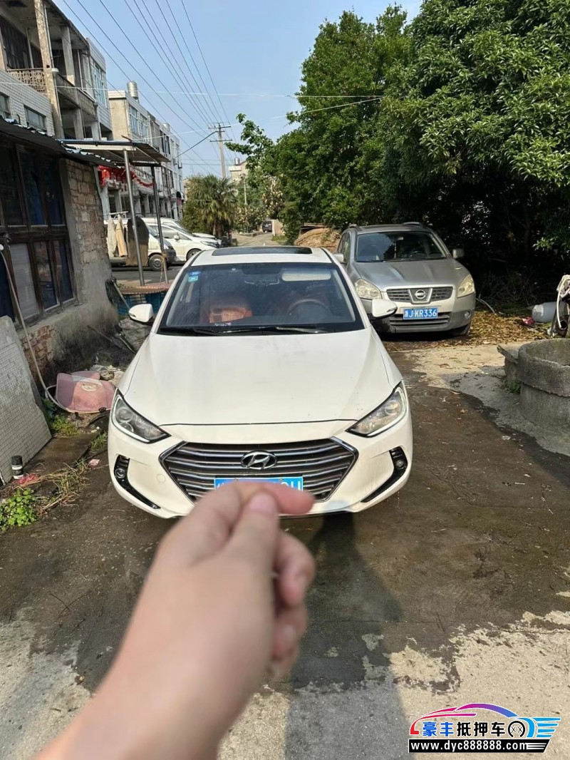 19年现代领动轿车抵押车出售