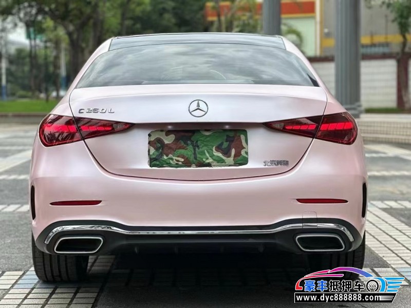 22年奔驰C轿车抵押车出售