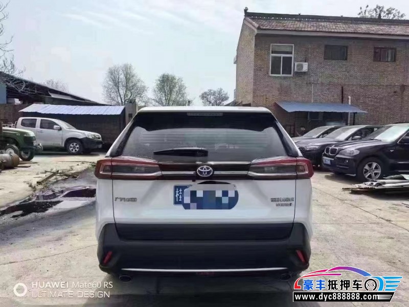 21年丰田威兰达轿车抵押车出售