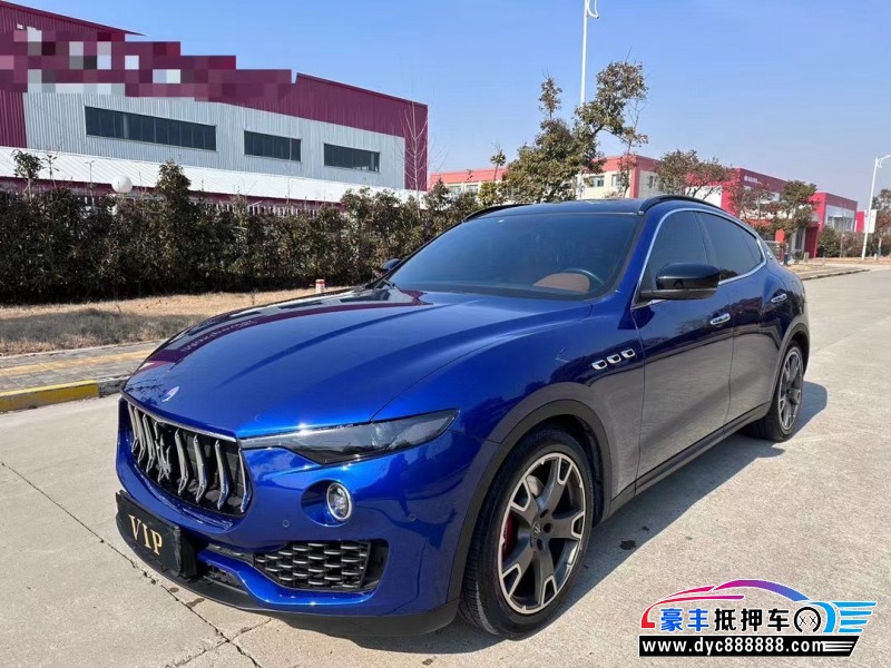 20年玛莎拉蒂莱万特轿车抵押车出售