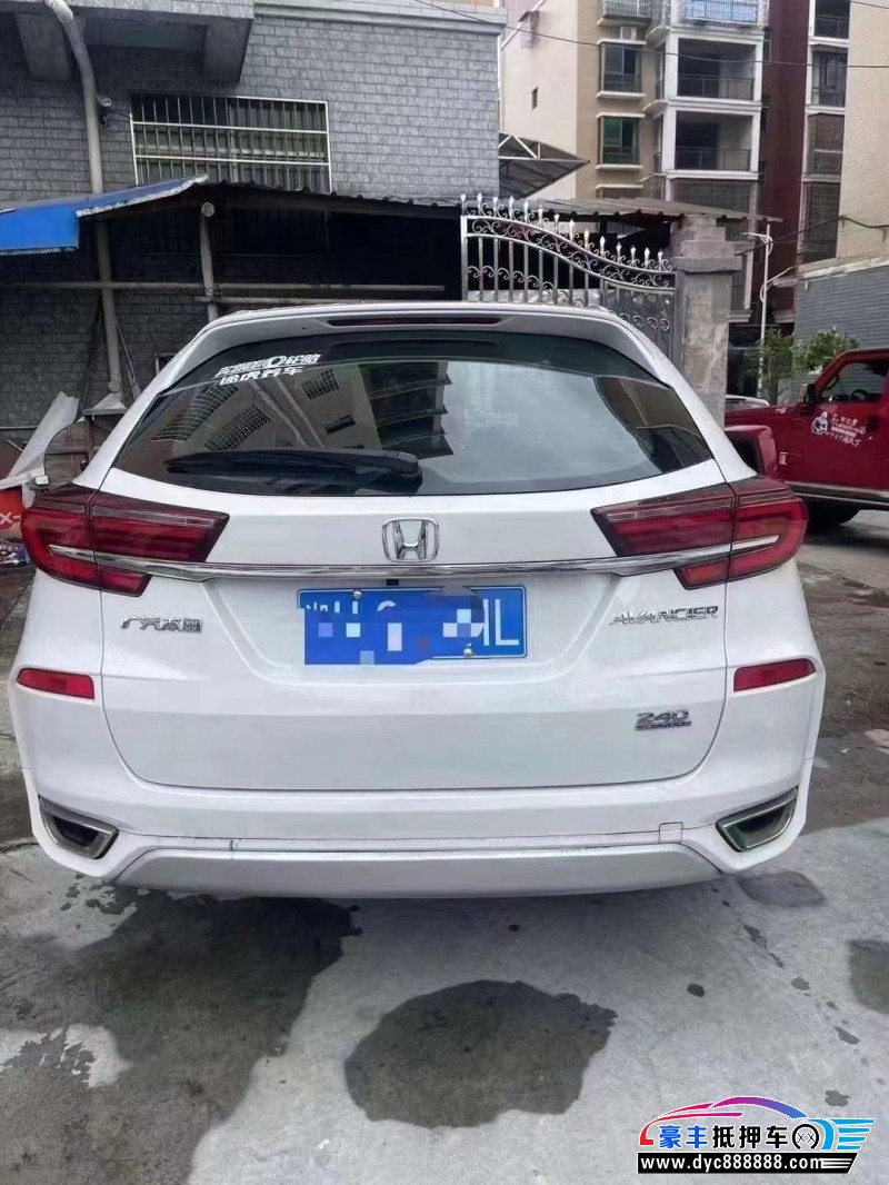 19年本田冠道轿车抵押车出售