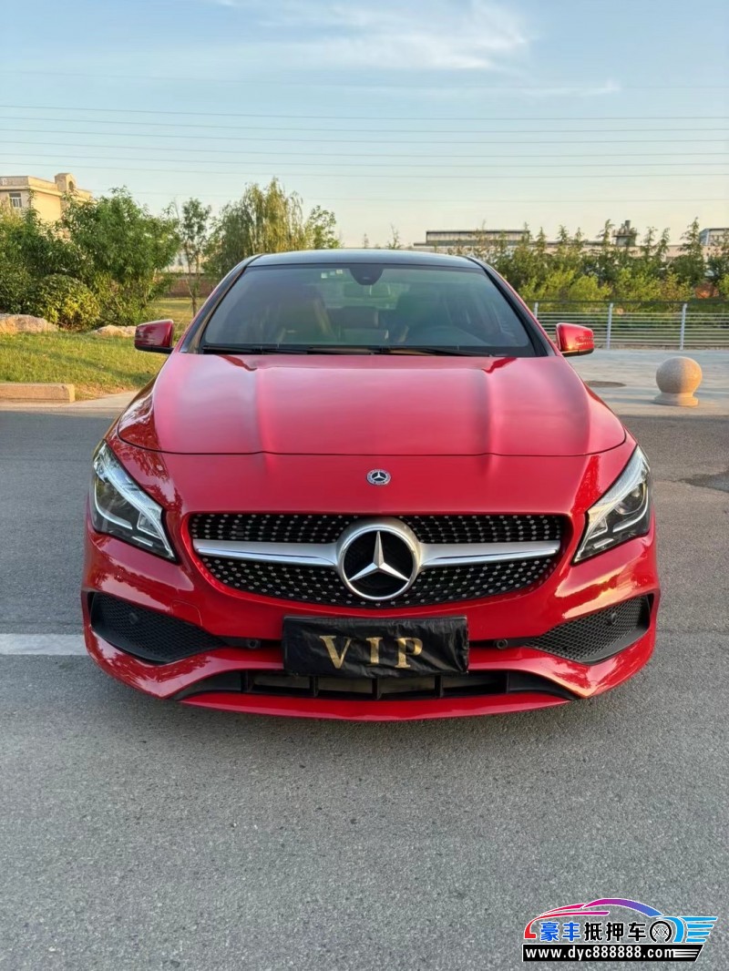 17年奔驰CLA轿车抵押车出售