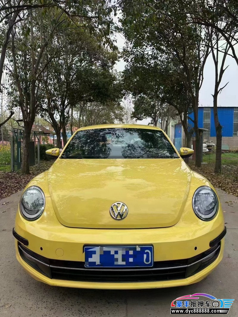 13年大众甲壳虫轿车抵押车出售