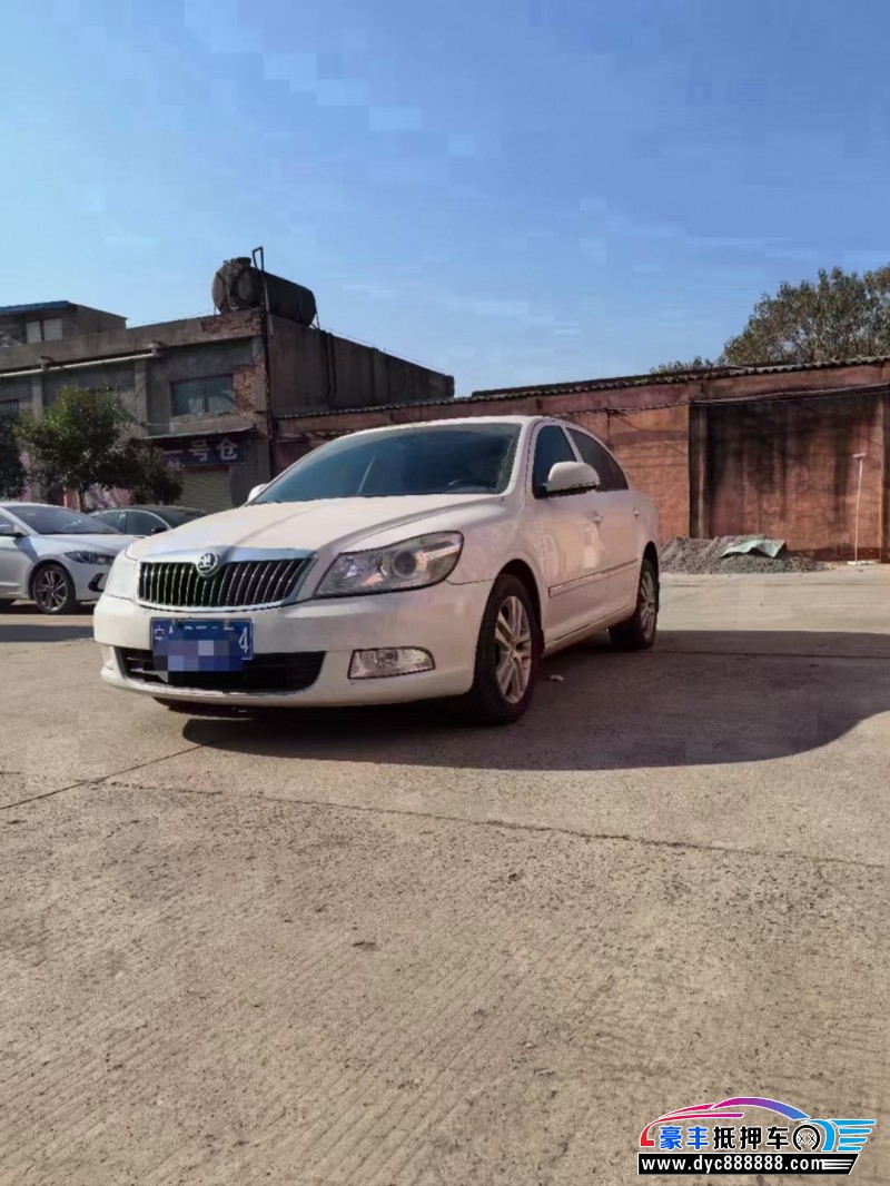 14年斯柯达明锐轿车抵押车出售