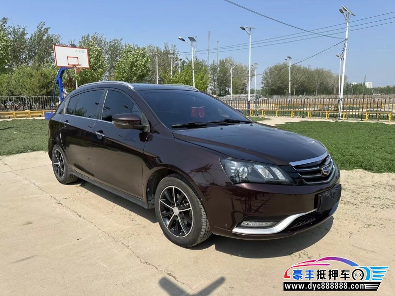 16年吉利帝豪轿车抵押车出售