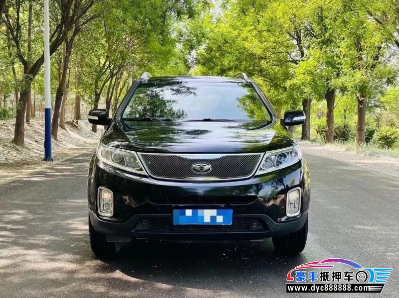 13年起亚索兰托SUV抵押车出售