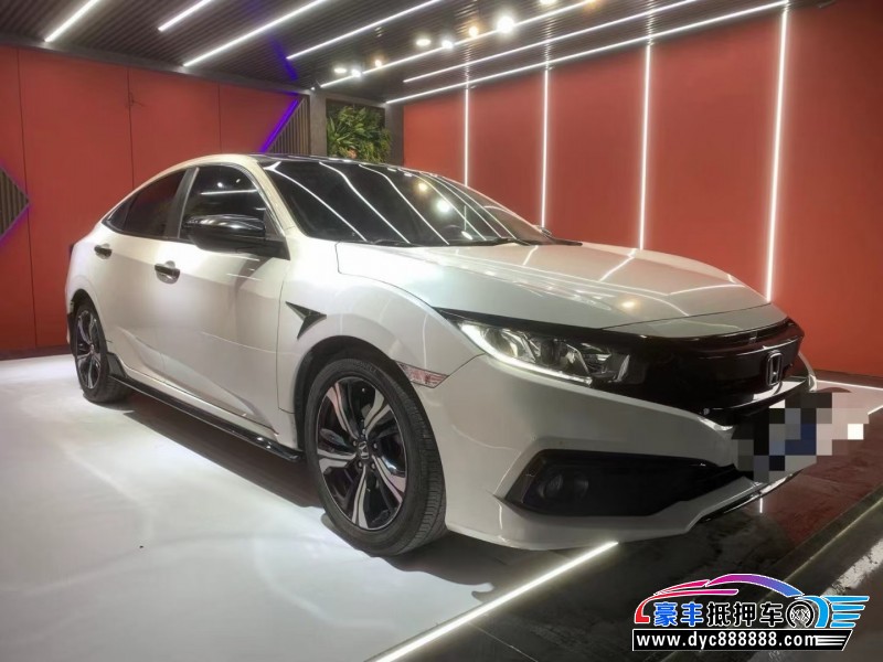 19年本田思域轿车抵押车出售