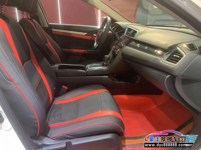 19年本田思域轿车抵押车出售