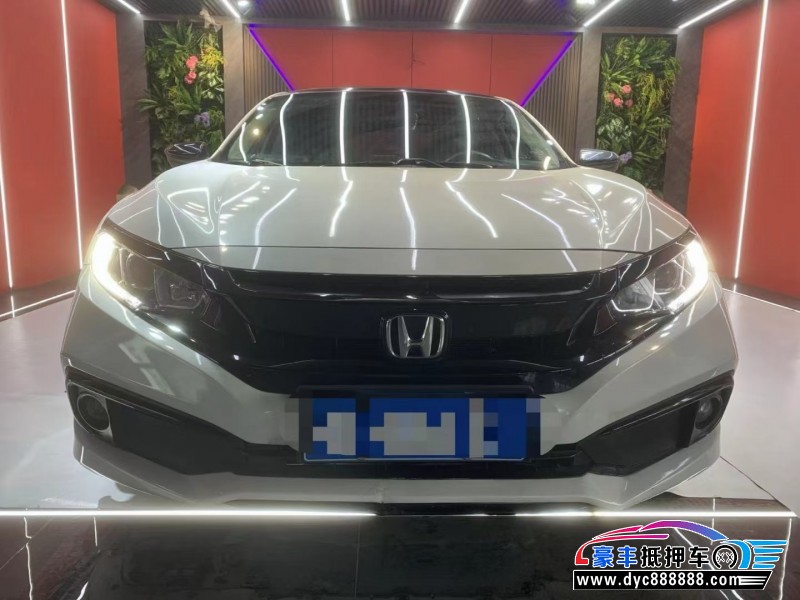 19年本田思域轿车抵押车出售