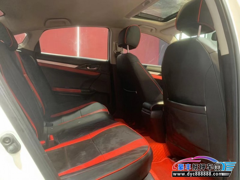 19年本田思域轿车抵押车出售