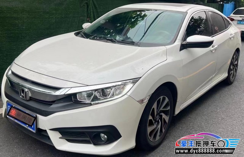 19年本田思域轿车抵押车出售