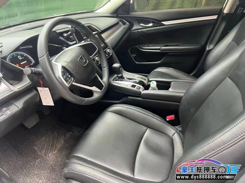 19年本田思域轿车抵押车出售