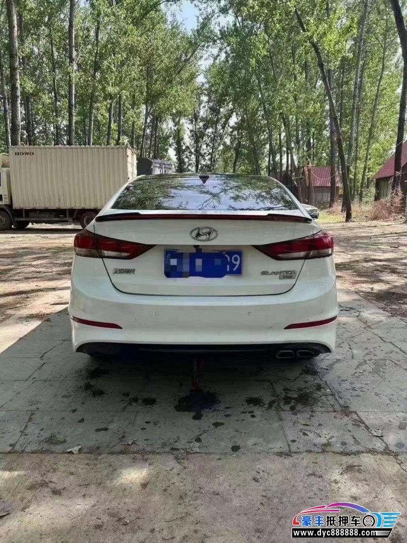 18年现代领动轿车抵押车出售