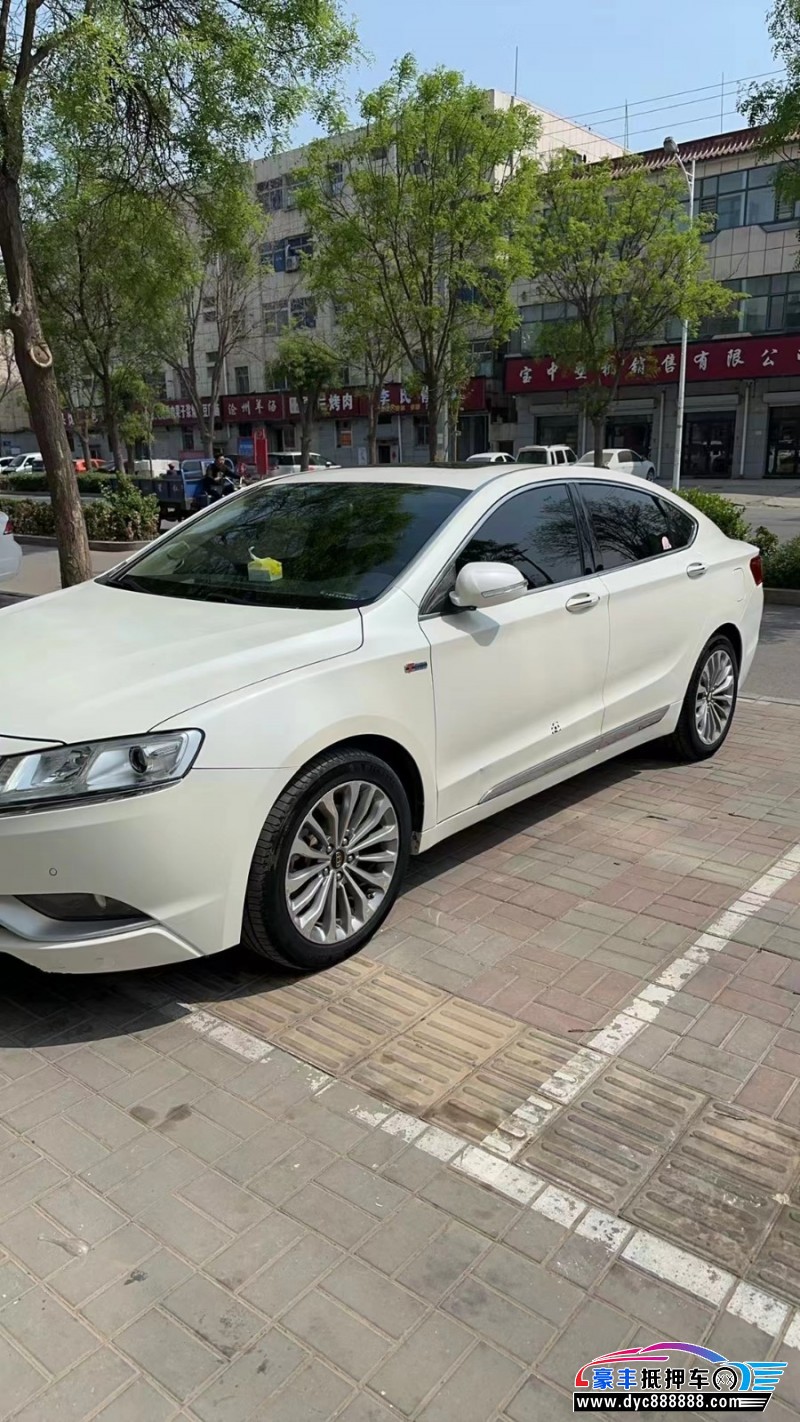 16年吉利博瑞轿车抵押车出售