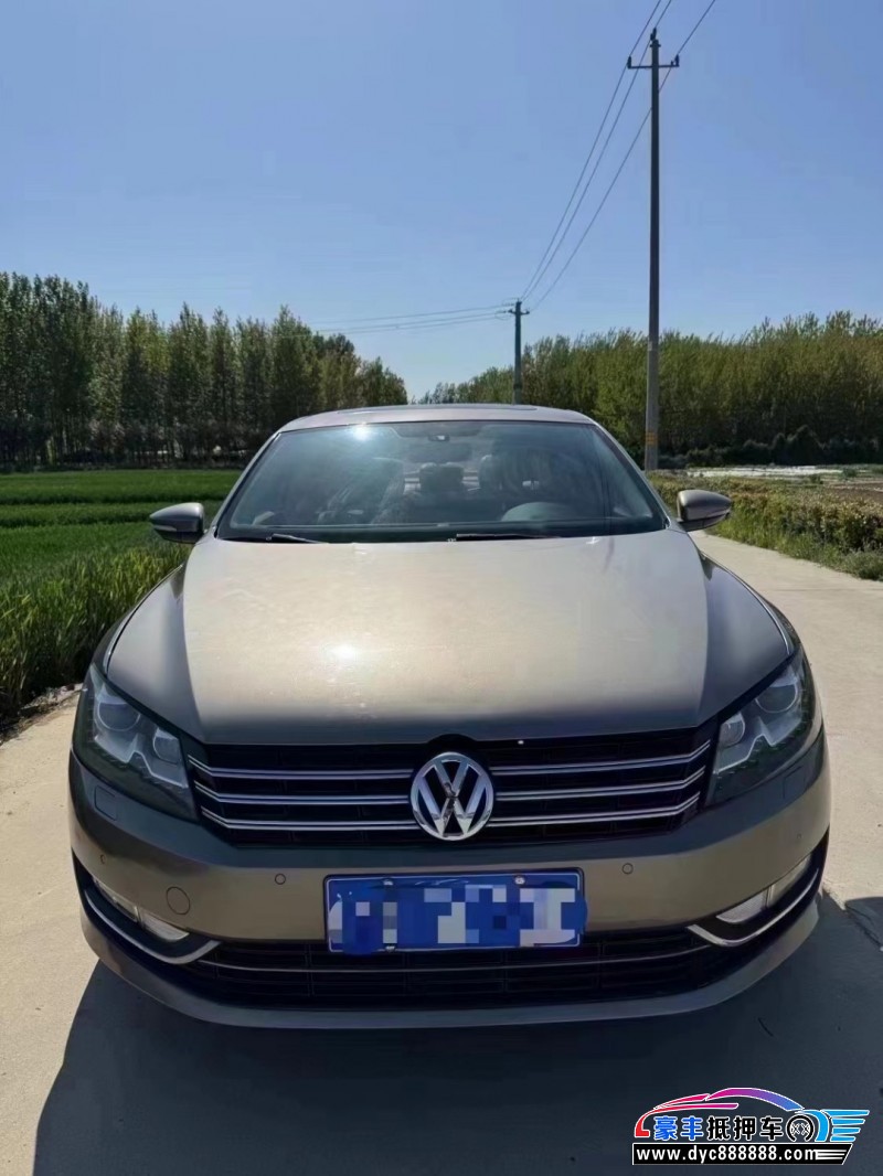 13年大众帕萨特轿车抵押车出售