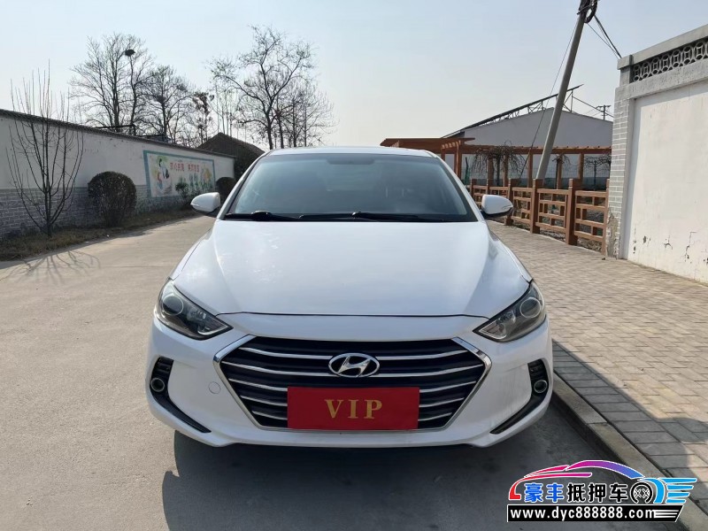 19年现代领动轿车抵押车出售