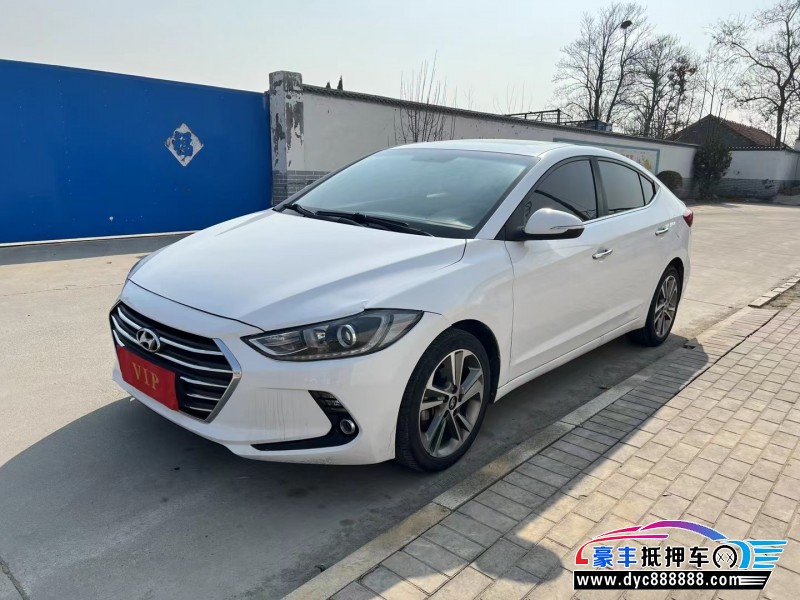 19年现代领动轿车抵押车出售