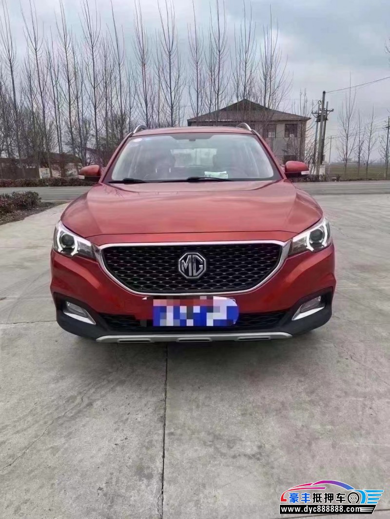 18年名爵ZS轿车抵押车出售