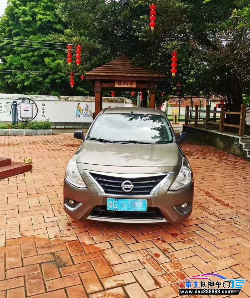 18年日产阳光轿车抵押车出售