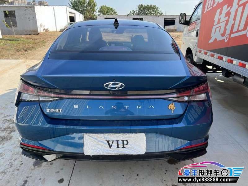 21年现代伊兰特轿车抵押车出售