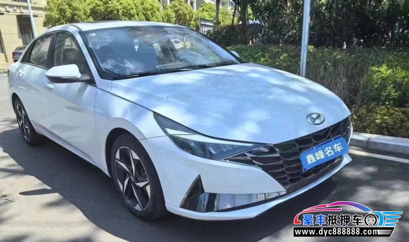 23年现代伊兰特轿车抵押车出售