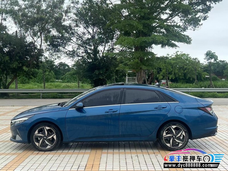 22年现代伊兰特轿车抵押车出售