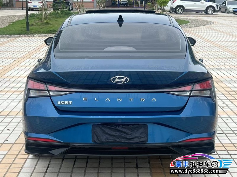 22年现代伊兰特轿车抵押车出售