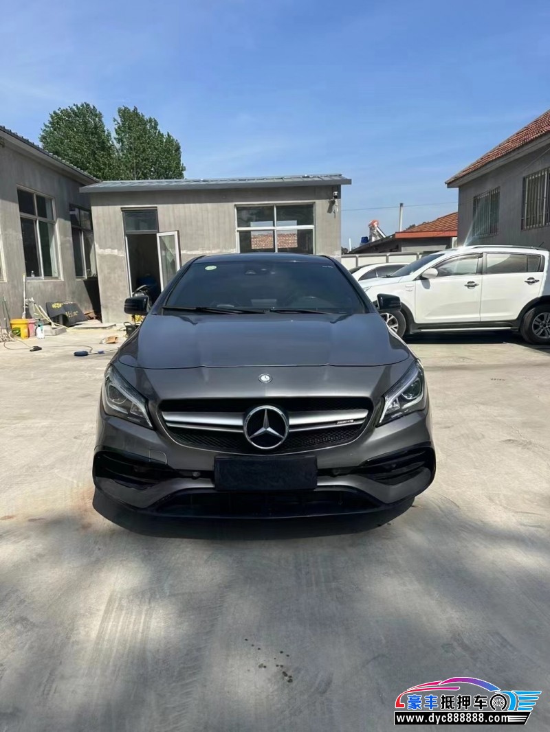 17年奔驰CLA级轿车抵押车出售