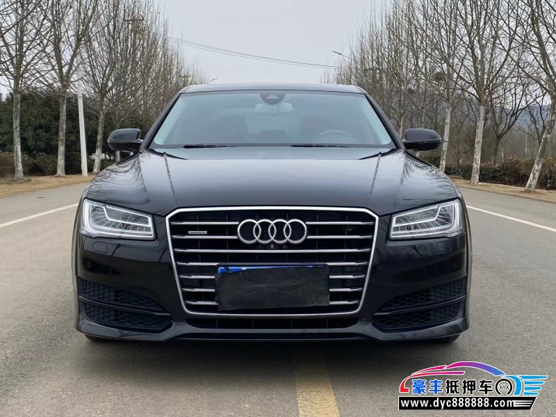 17年奥迪A8L轿车抵押车出售