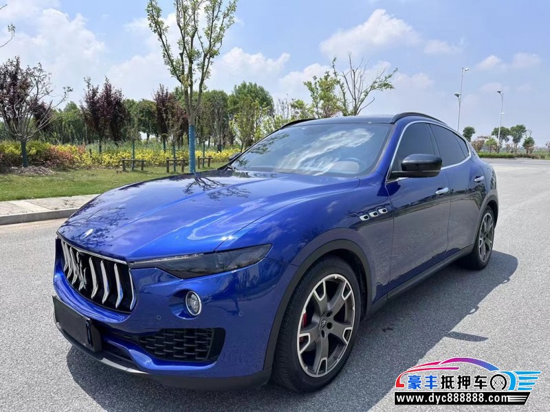 20年玛莎拉蒂莱万特轿车抵押车出售