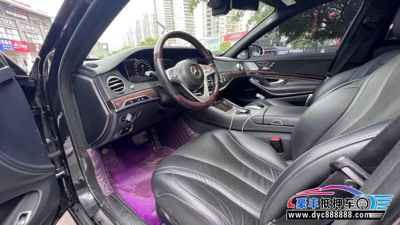 18年奔驰S轿车抵押车出售