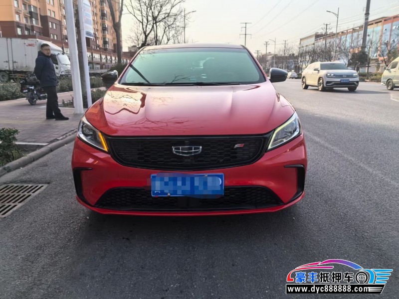 21年吉利缤瑞轿车抵押车出售