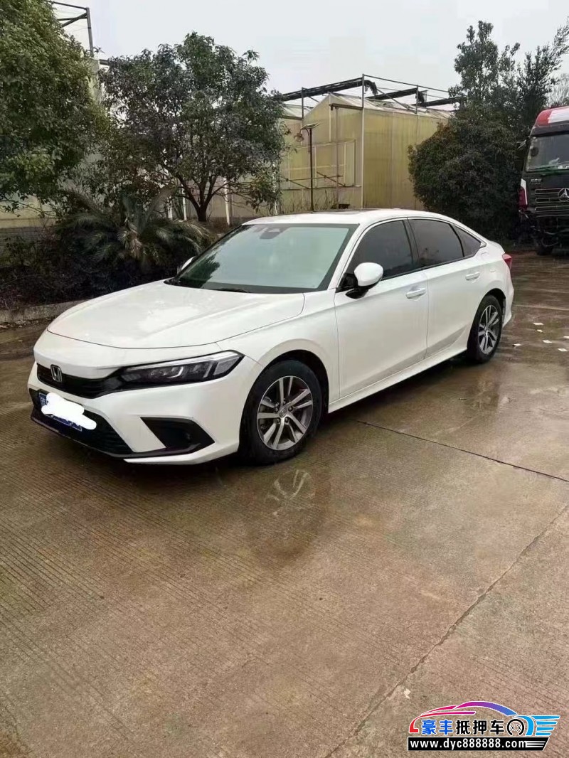 23年本田思域轿车抵押车出售
