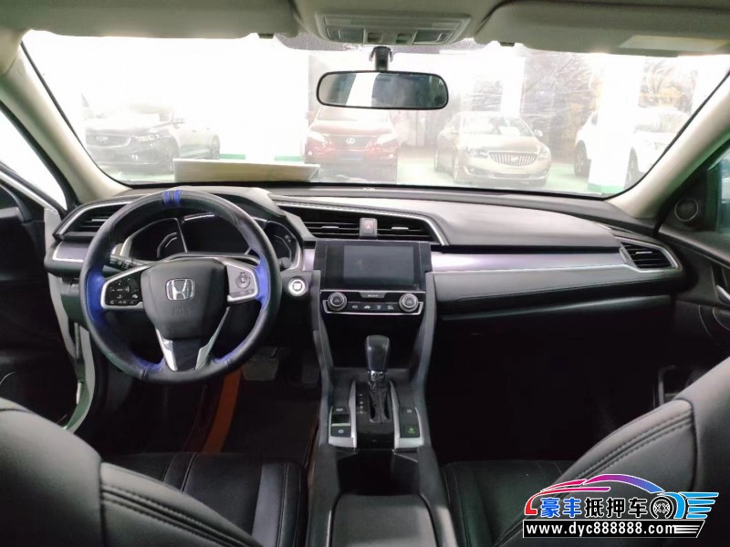 19年本田思域轿车抵押车出售