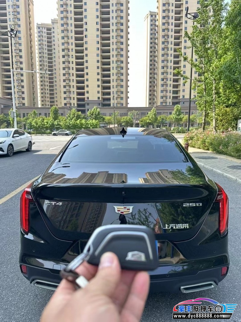 23年凯迪拉克CT4轿车抵押车出售