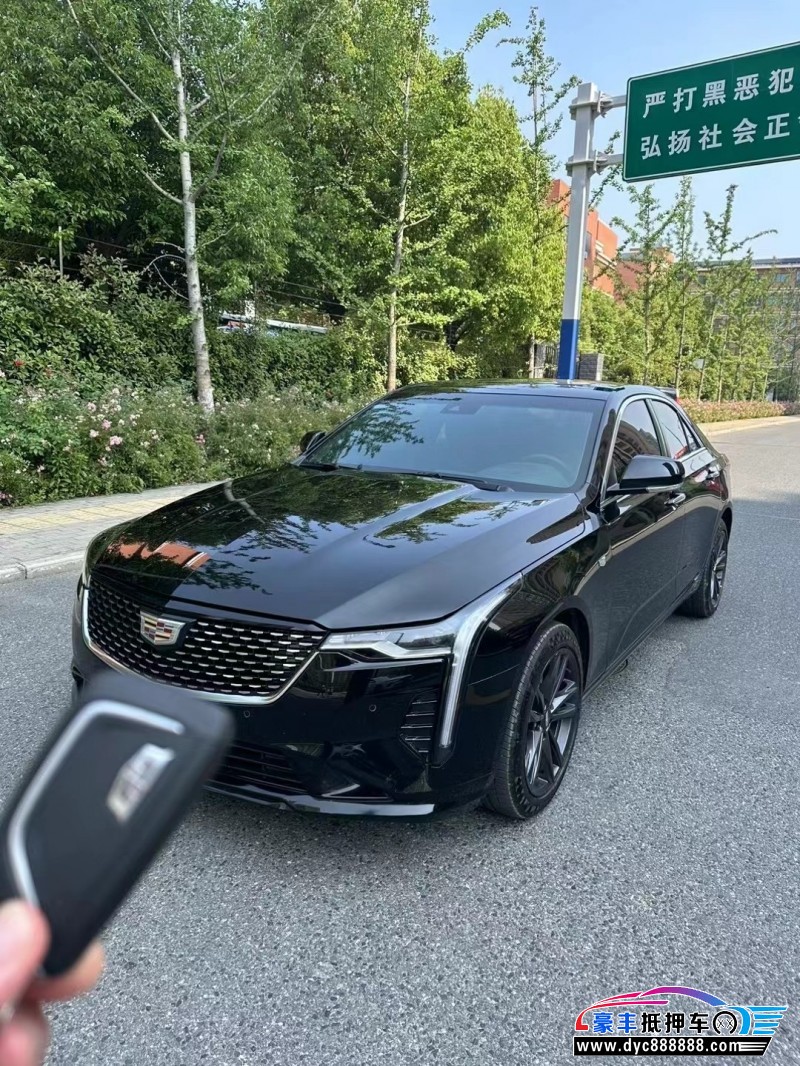 23年凯迪拉克CT4轿车抵押车出售