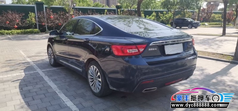 16年吉利博瑞轿车抵押车出售