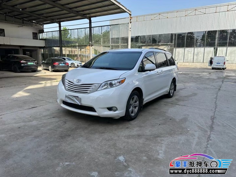 18年丰田塞纳MPV抵押车出售