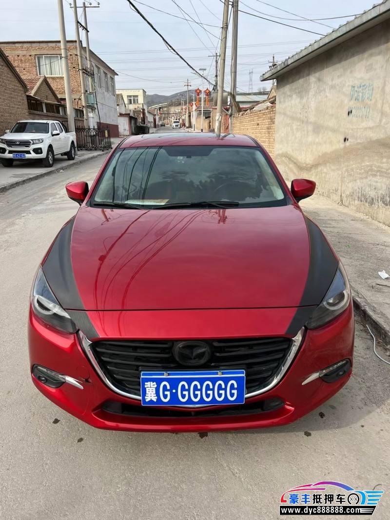 18年马自达昂克赛拉轿车抵押车出售