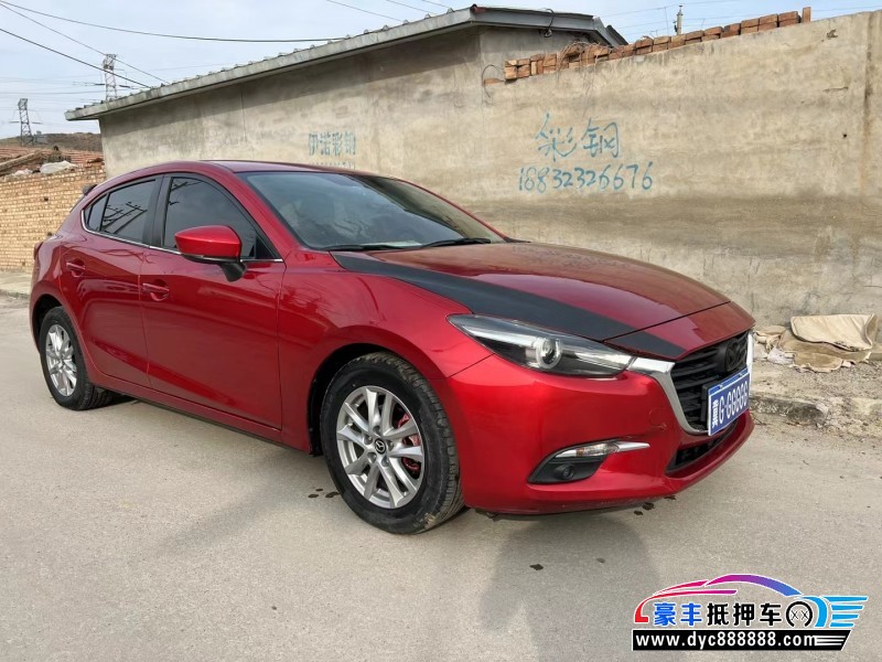 18年马自达昂克赛拉轿车抵押车出售