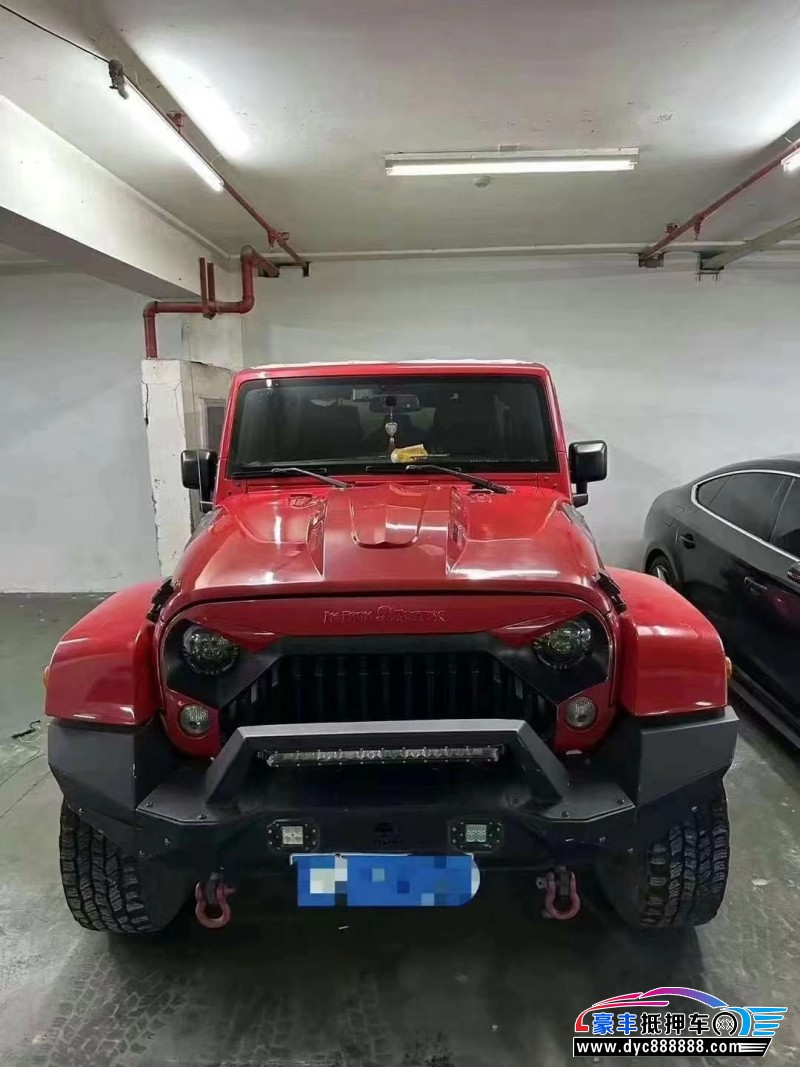 17年Jeep牧马人轿车抵押车出售