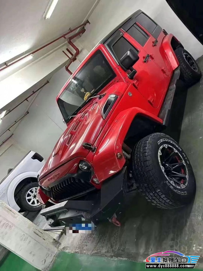 17年Jeep牧马人轿车抵押车出售