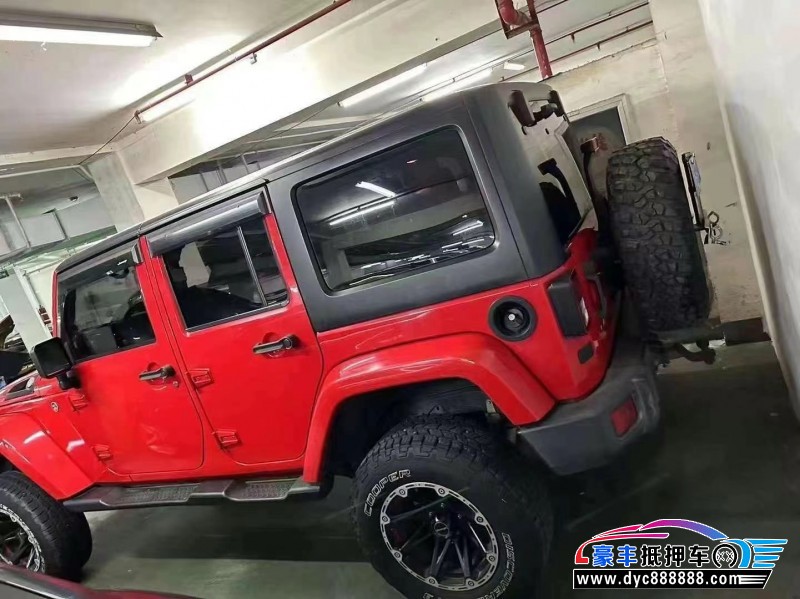 17年Jeep牧马人轿车抵押车出售