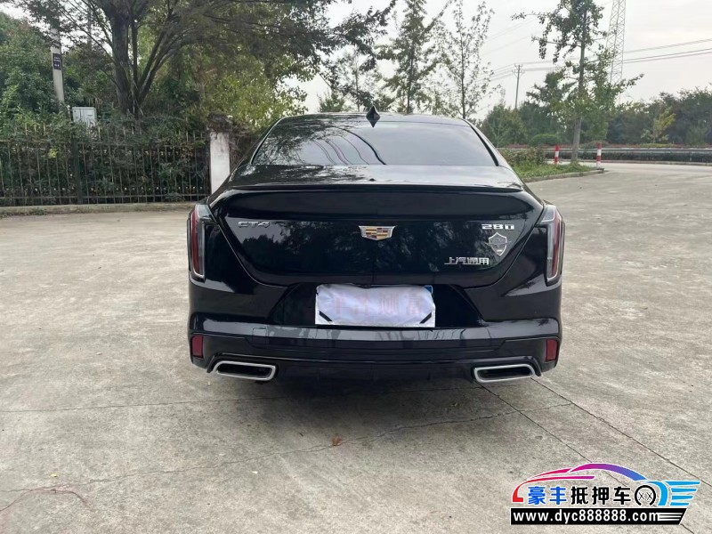 22年凯迪拉克CT4轿车抵押车出售