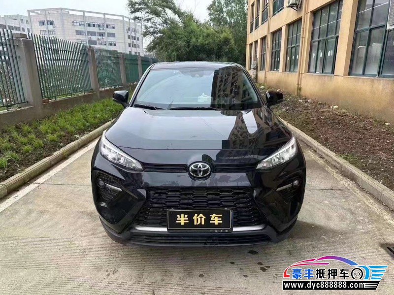 23年丰田威兰达轿车抵押车出售